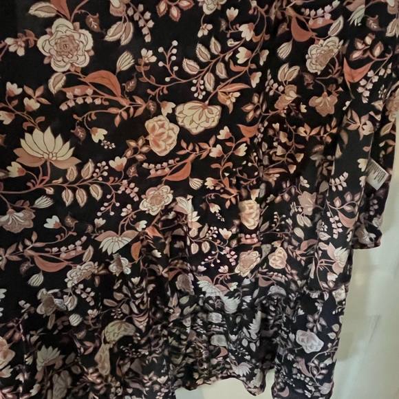 New! Francesca’s Mi Ami Floral Off-Shoulder Maxi Dress women’s size small - Picture 11 of 16